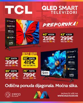 TCL televizori avgust