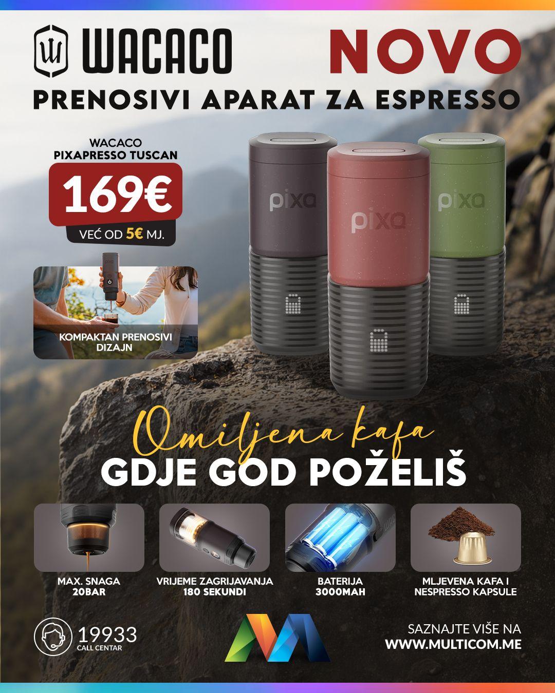 Wacaco novi aparat za espresso