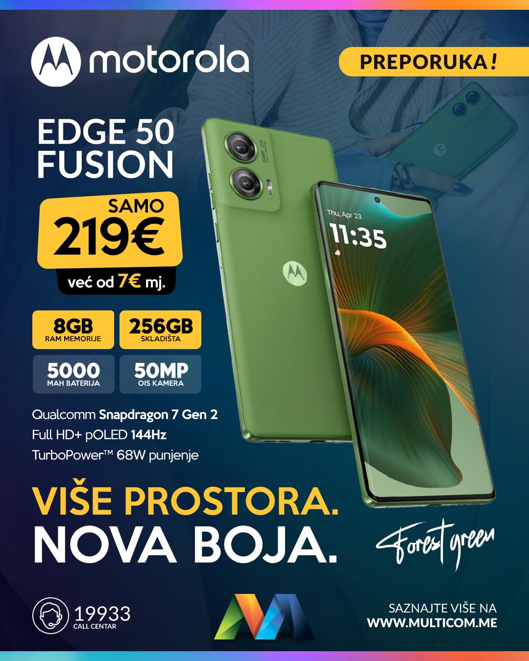 Motorola nova boja