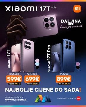 Xiaomi telefoni avgust