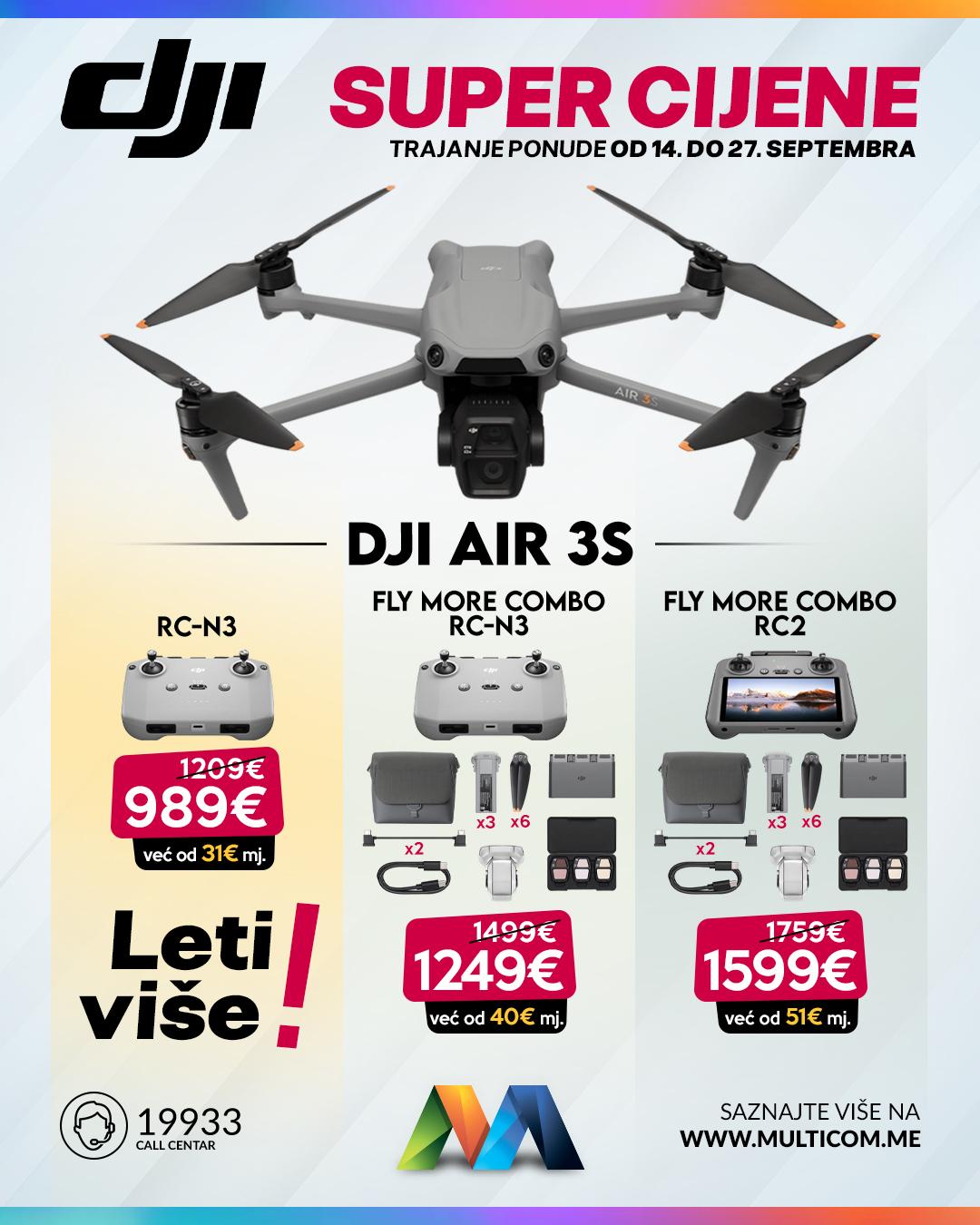 DJI dronovi sdept