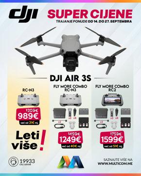 DJI dronovi sdept