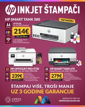 HP inkjet štampači 