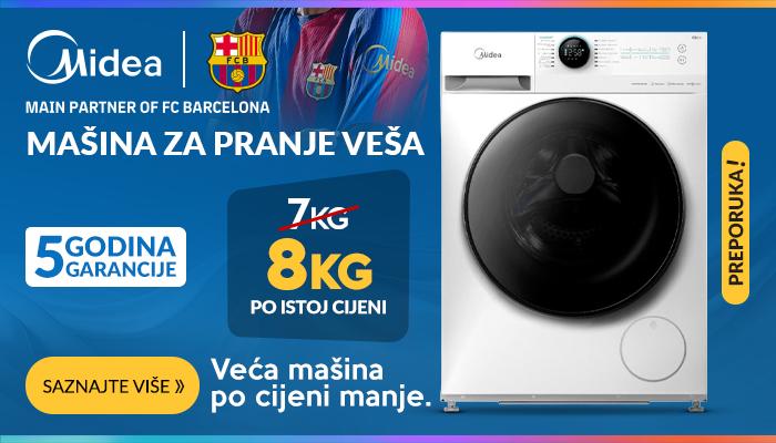 Midea FC Barcelona 8kg masina preporuka
