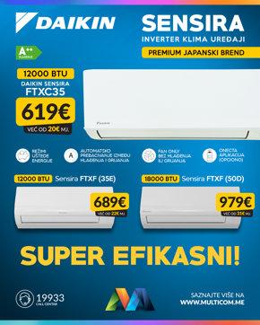 Daikin klime