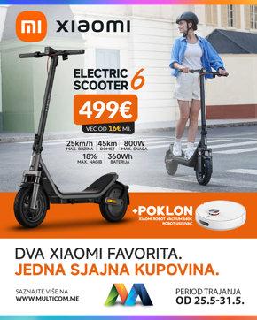 Xiaomi trotinet i poklon robot 