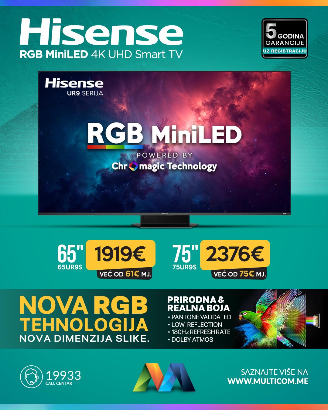 Hisense RGB TV 