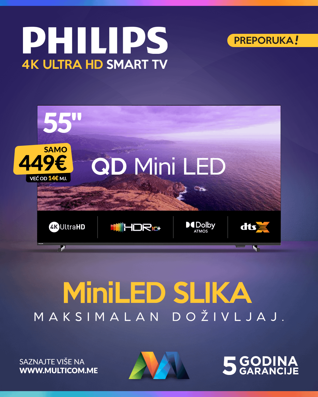 Philips Smart TV MiniLed
