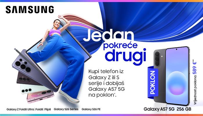 Poklon Galaxy A57 promocija