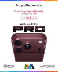 Apple 18 Pro pre