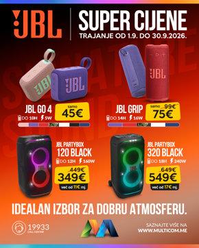 JBL promo septembar