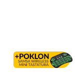 Poklon SAMSA KSW-i8 Wireless mini tastatura (171594)