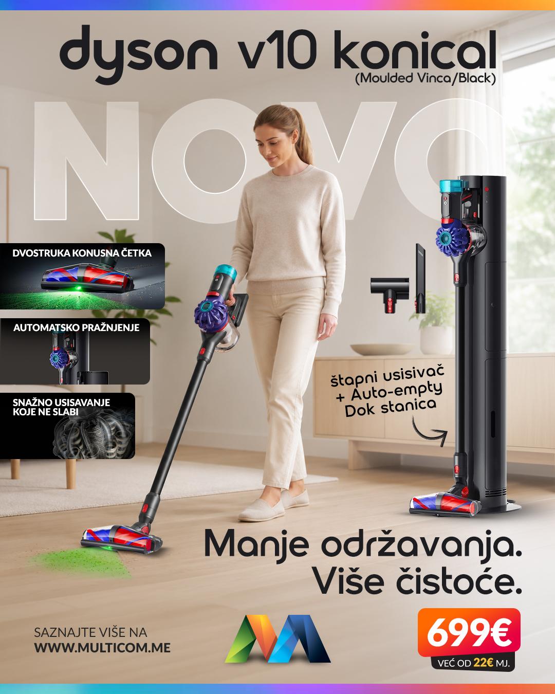 Dyson štapni usisivač V10