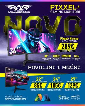 Armageddon gaming monitori 