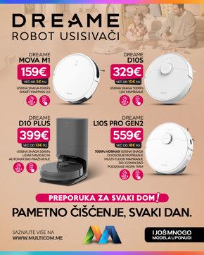 Dreame roboti oktobar 