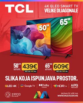 TCL televizori velike dijagonale
