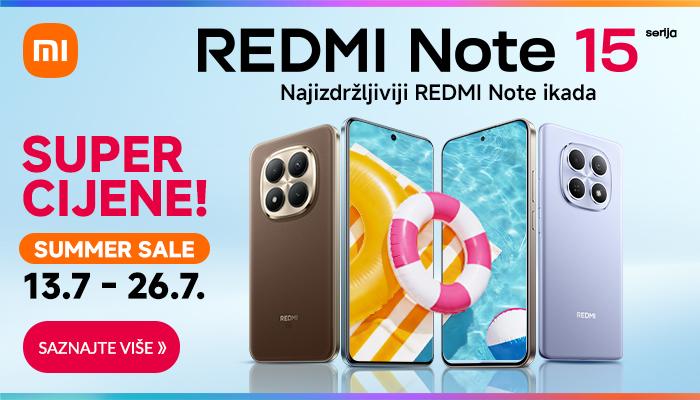 Redmi note 15 serija summer sale