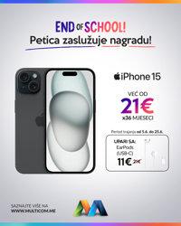 Apple iPhone 15 i slušalice
