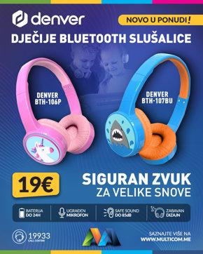 Denver dječije slušalice