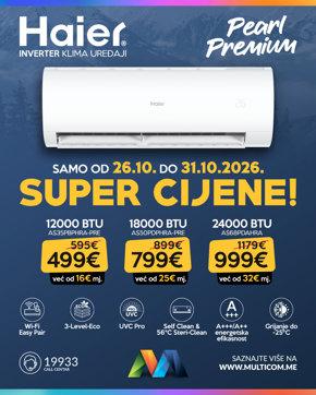 Haier oktobar snizenje