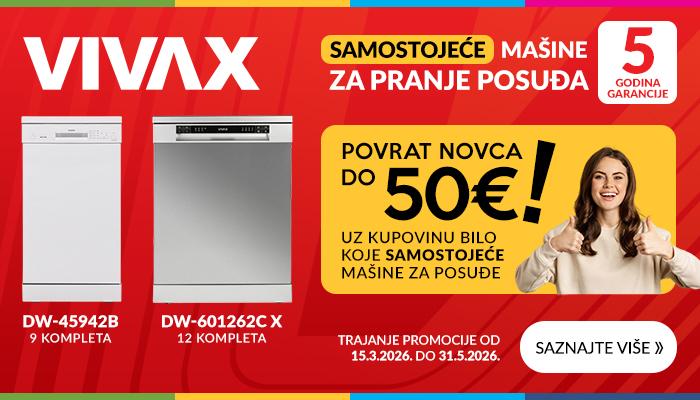 Vivax Posudje povrat novca