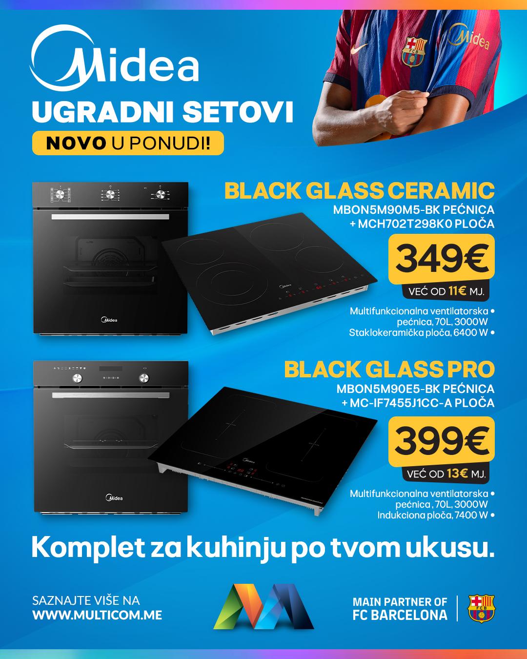 Midea ugradni setovi