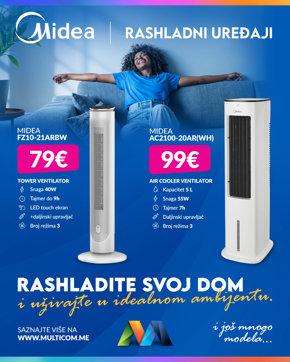 Midea rashladni uređaji