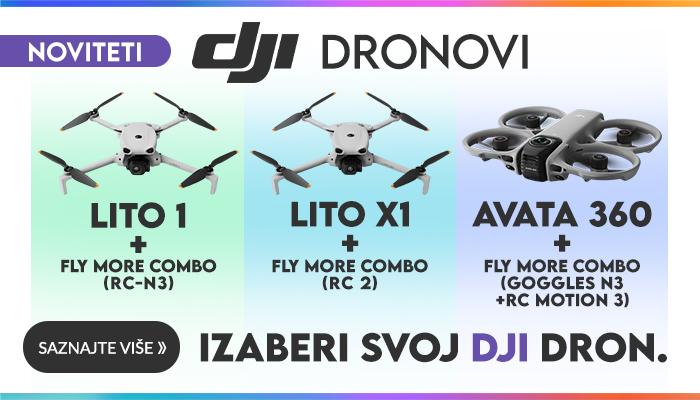 Dji dronovi promocija