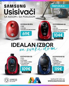 Samsung usisivači jul