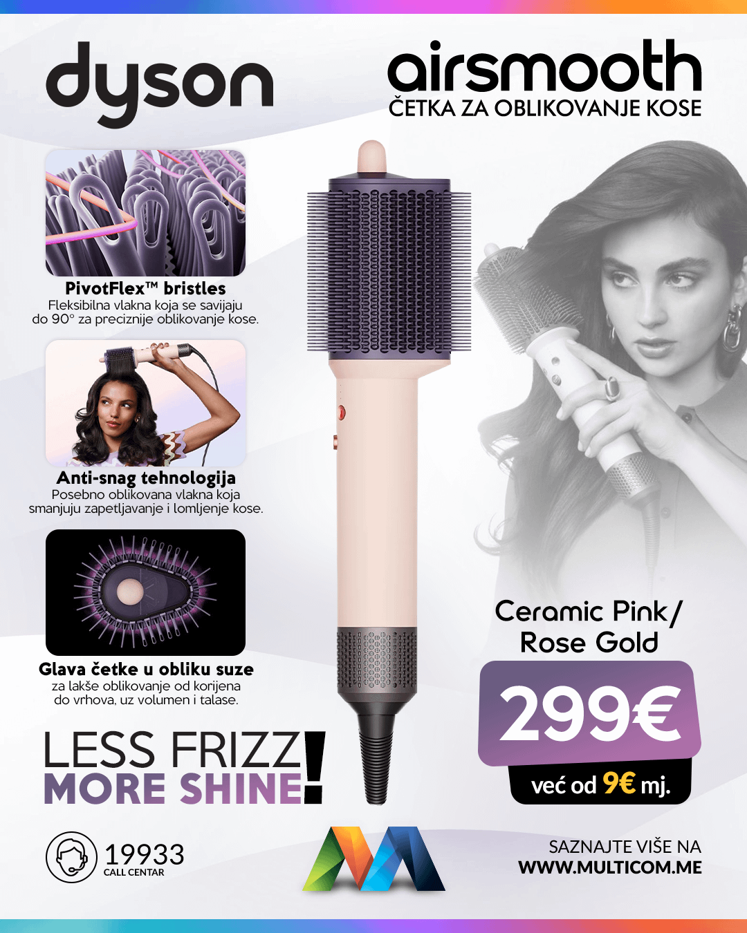 Dyson set uvijača za kosu 