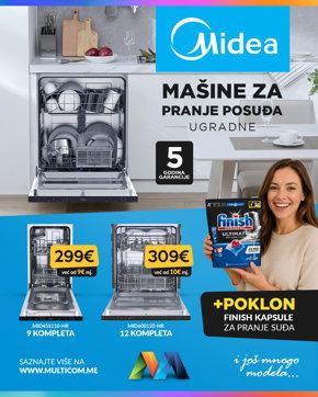 Midea masine za posudje