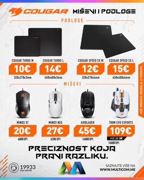 Cougar miš i podloga