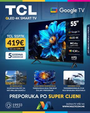 TCL 55P7K smart TV