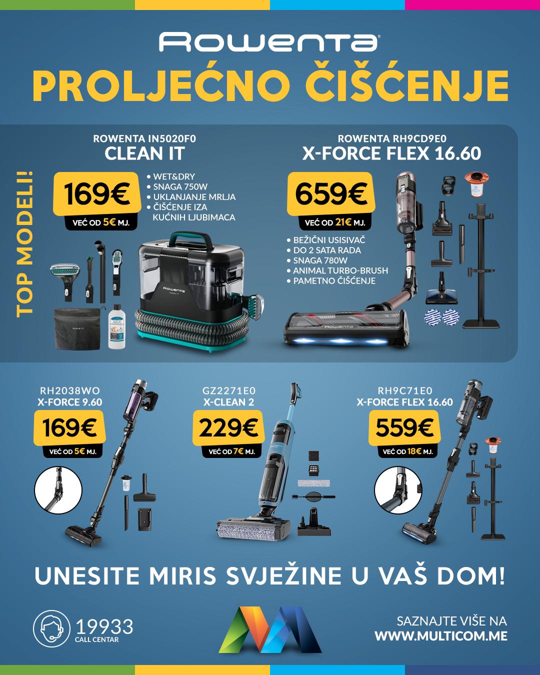 Rowenta prolječno čišćenje
