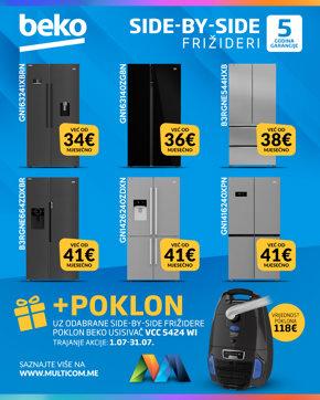 Beko side by side jul
