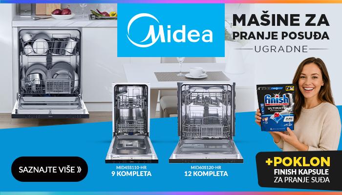Midea ugradne masine za pranje posudja