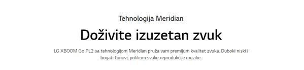 LG PL2 XBOOMGo