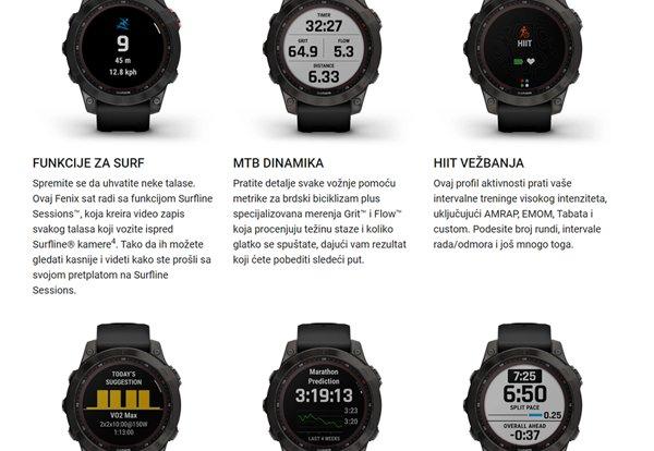 Garmin  Fenix 7X Solar (Slate Gray)