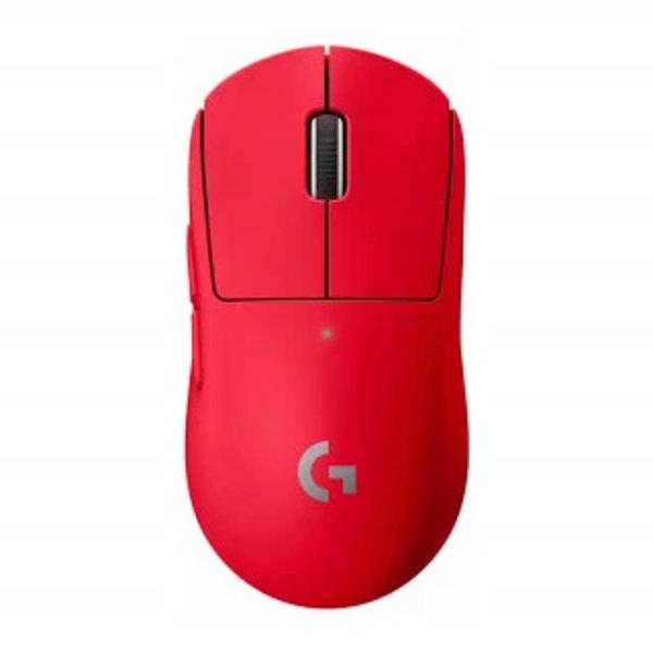 Logitech PRO X SUPERLIGHT Red miš