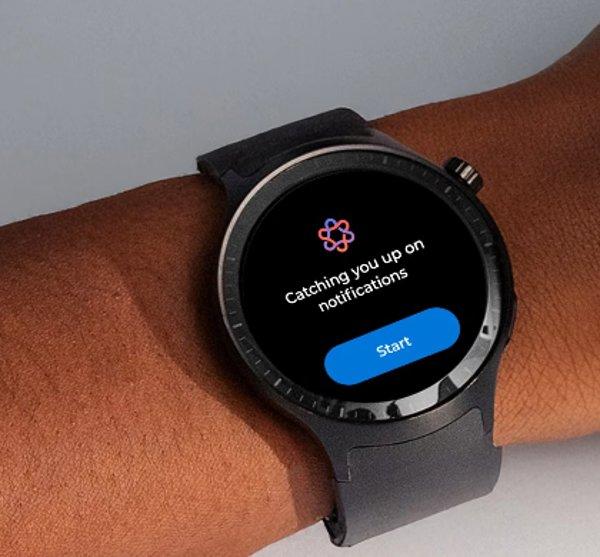 Motorola Moto Watch Matte Black smartwatch&nbsp;