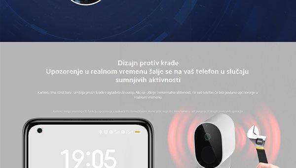 Xiaomi Mi Wireless Outdoor Security Camera 1080p