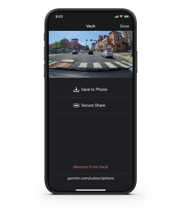GARMIN Dash Cam X110 saobraćajna kamera