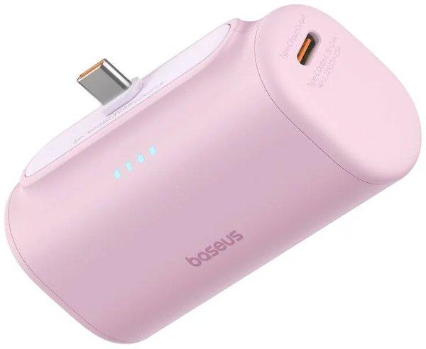 Baseus Compact USB-C 5000mAh Pink powerbank