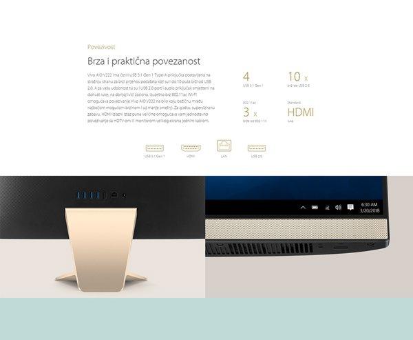 ASUS AIO V222FAK-BA057M