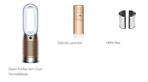 Dyson  HP09 Pure Hot and Cool (White/Gold)