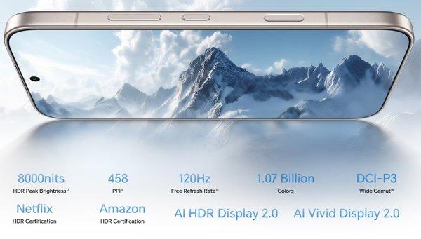 Honor 600 8GB 256GB Orange smartphone