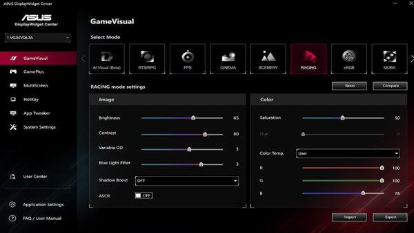 ASUS TUF Gaming VG259QMRL5A monitor