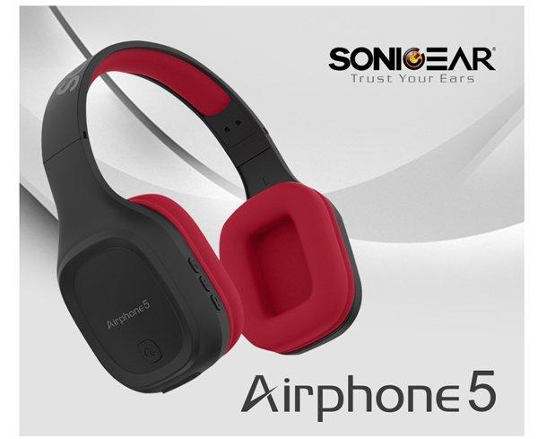 SONICGEAR AIRPHONE 5 (2019) B.Gun Metal