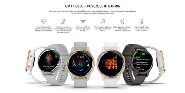 Garmin Venu 2s (Tamno sivi)