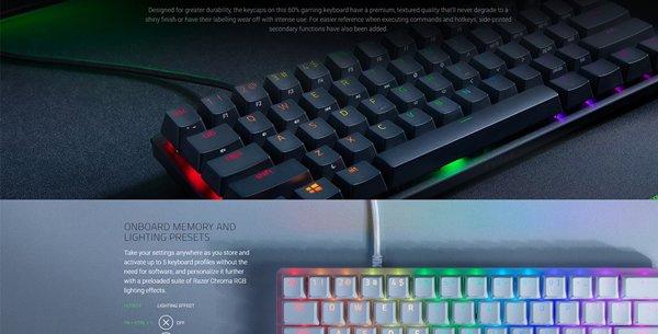 Razer Huntsman Mini Mercury Edition